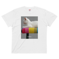 urday【Animal／White Cat／G】フォトTシャツ（1143866）ホワイト/urday（マミアン）